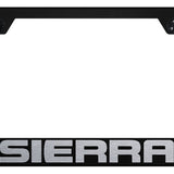 Sierra Stainless Steel Frame - Laser Etched Black