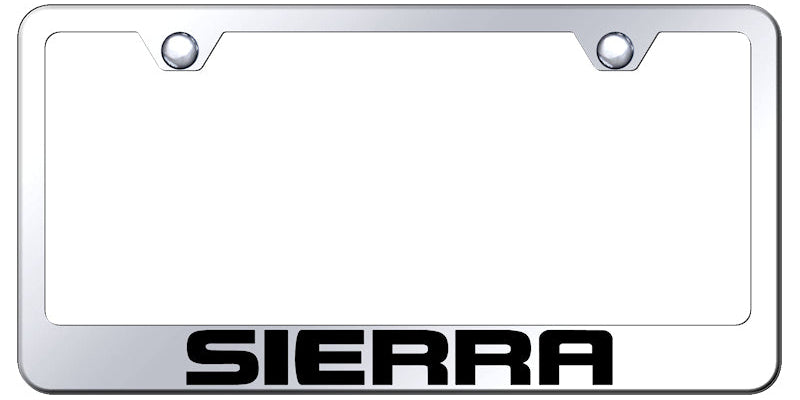 Sierra Stainless Steel Frame - Laser Etched Mirrored