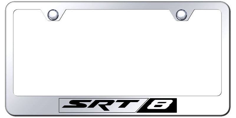 SRT-8 Stainless Steel Frame - Laser Etched Mirrored