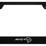 SRT Hellcat Stainless Steel Frame - Laser Etched Black