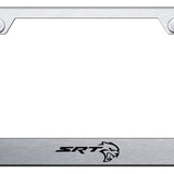 SRT Hellcat Stainless Steel Frame - Laser Etched Brushed