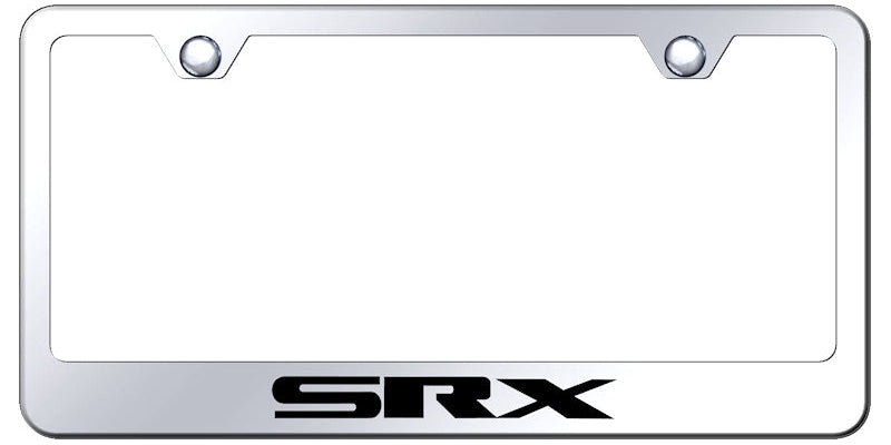 SRX Stainless Steel Frame - Laser Etched Mirrored