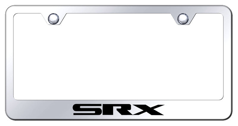 SRX Stainless Steel Frame - Laser Etched Mirrored