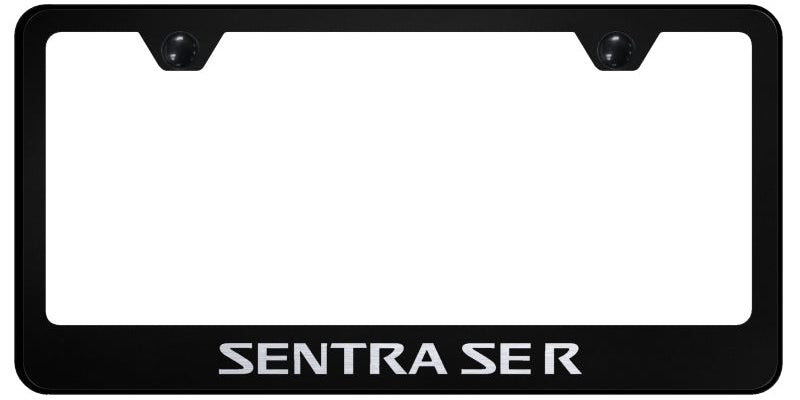 Sentra SE-R Stainless Steel Frame - Laser Etched Black