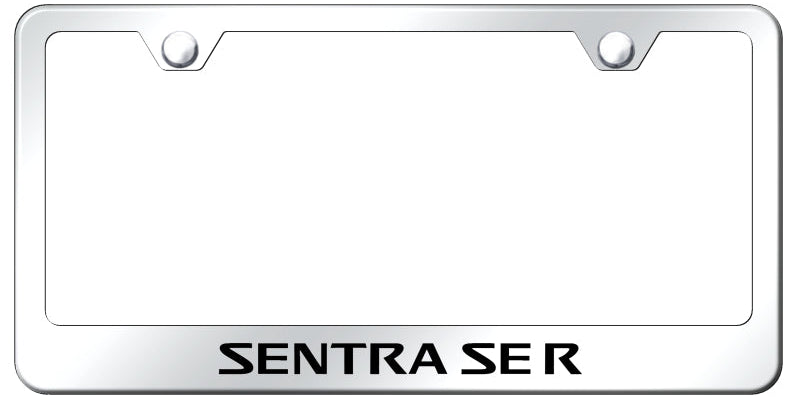 Sentra SE-R Stainless Steel Frame - Laser Etched Mirrored