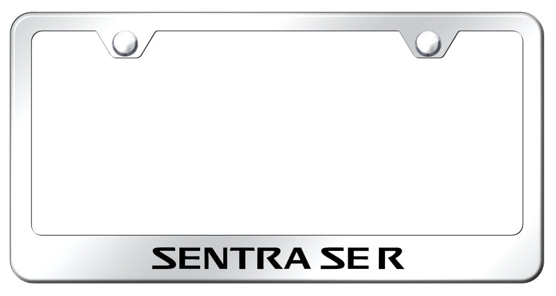 Sentra SE-R Stainless Steel Frame - Laser Etched Mirrored