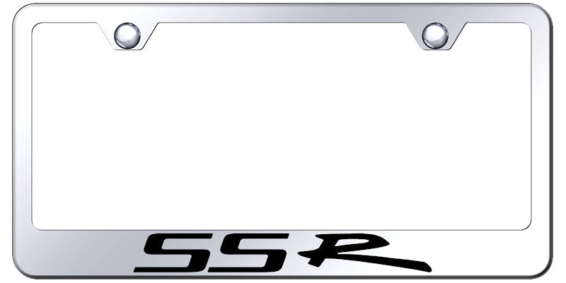 SSR Stainless Steel Frame - Laser Etched Mirrored