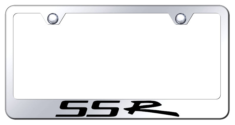 SSR Stainless Steel Frame - Laser Etched Mirrored