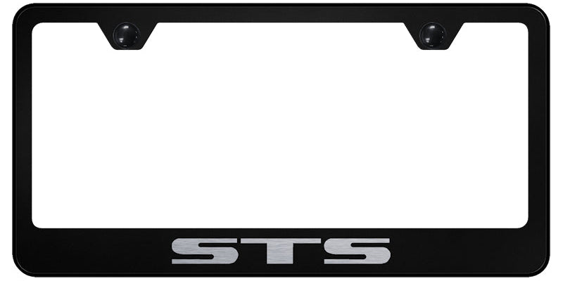 STS Stainless Steel Frame - Laser Etched Black