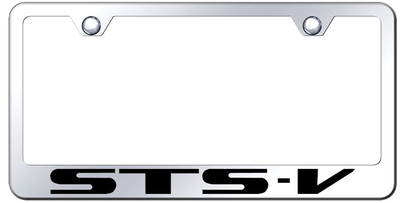 STS-V Stainless Steel Frame - Laser Etched Mirrored