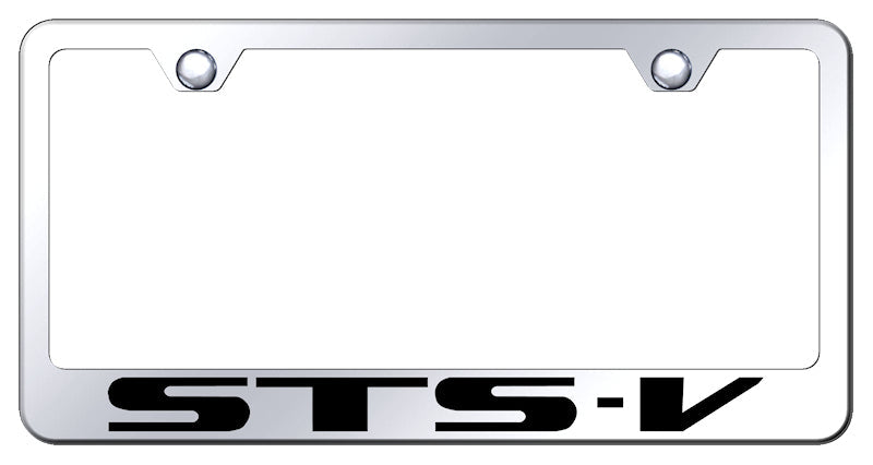 STS-V Stainless Steel Frame - Laser Etched Mirrored