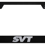 SVT Stainless Steel Frame - Laser Etched Black