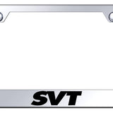 SVT Stainless Steel Frame - Laser Etched Mirrored