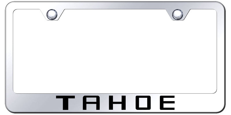 Tahoe Stainless Steel Frame - Laser Etched Mirrored