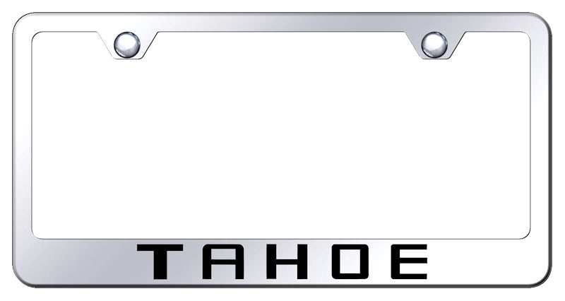 Tahoe Stainless Steel Frame - Laser Etched Mirrored