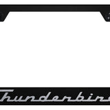 Thunderbird Stainless Steel Frame - Laser Etched Black