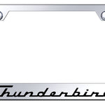 Thunderbird Stainless Steel Frame - Laser Etched Mirrored