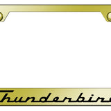 Thunderbird Stainless Steel Frame - Laser Etched Gold