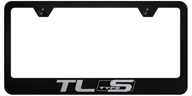 TL Type-S Stainless Steel Frame - Laser Etched Black