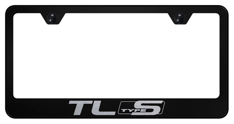 TL Type-S Stainless Steel Frame - Laser Etched Black