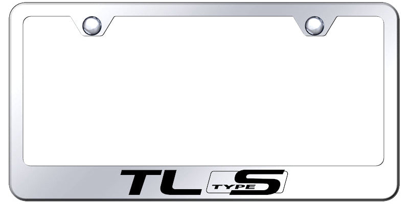 TL Type-S Stainless Steel Frame - Laser Etched Mirrored