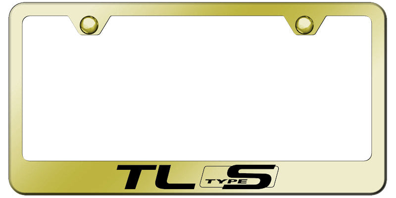 TL Type-S Stainless Steel Frame - Laser Etched Gold