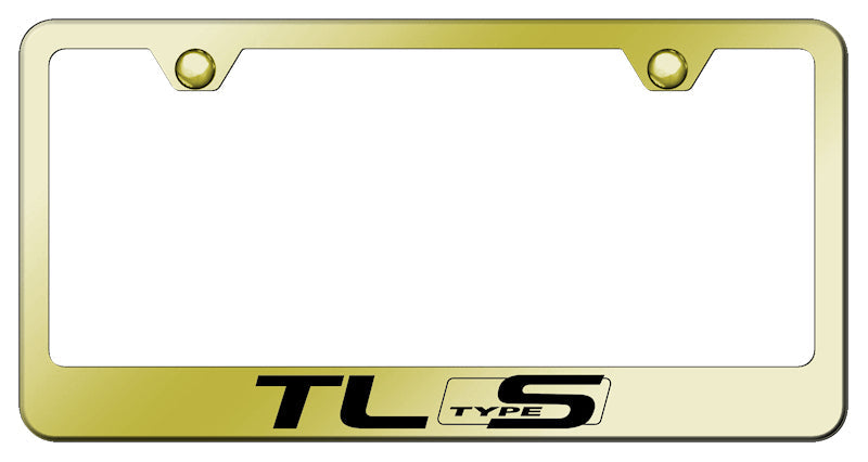 TL Type-S Stainless Steel Frame - Laser Etched Gold