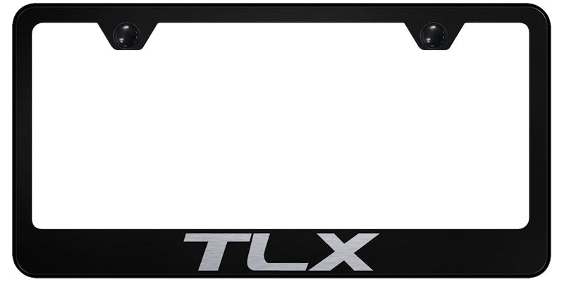 TLX Stainless Steel Frame - Laser Etched Black