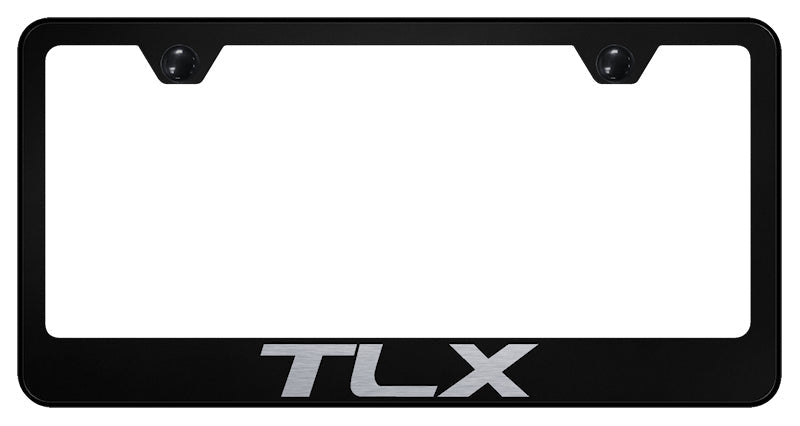 TLX Stainless Steel Frame - Laser Etched Black