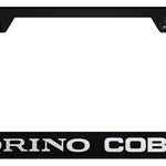 Torino Cobra Stainless Steel Frame - Laser Etched Black