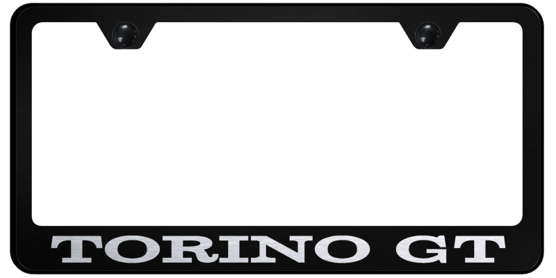 Torino GT Stainless Steel Frame - Laser Etched Black