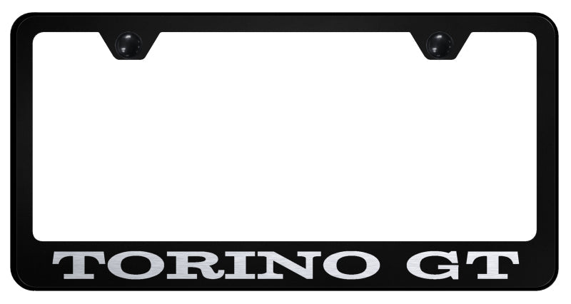 Torino GT Stainless Steel Frame - Laser Etched Black