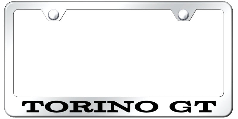 Torino GT Stainless Steel Frame - Laser Etched Mirrored