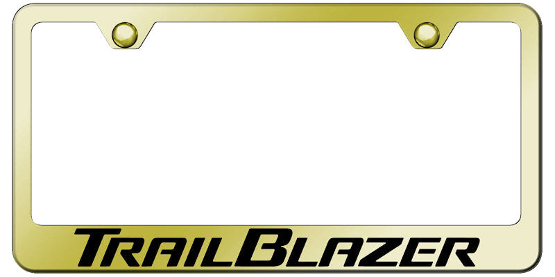 Trailblazer Stainless Steel Frame - Laser Etched Gold