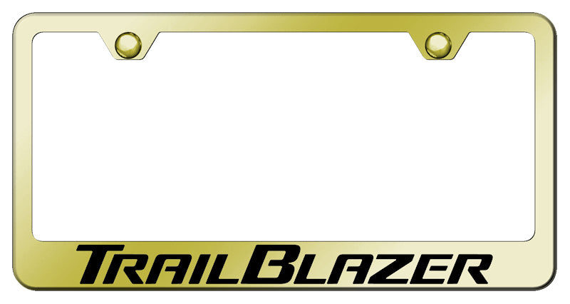 Trailblazer Stainless Steel Frame - Laser Etched Gold