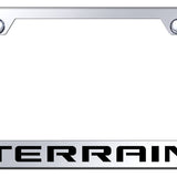 Terrain Stainless Steel Frame - Laser Etched Mirrored