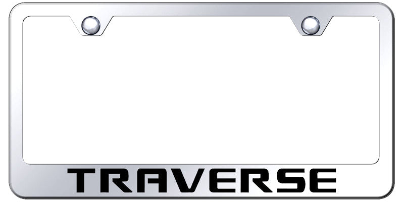 Traverse Stainless Steel Frame - Laser Etched Mirrored