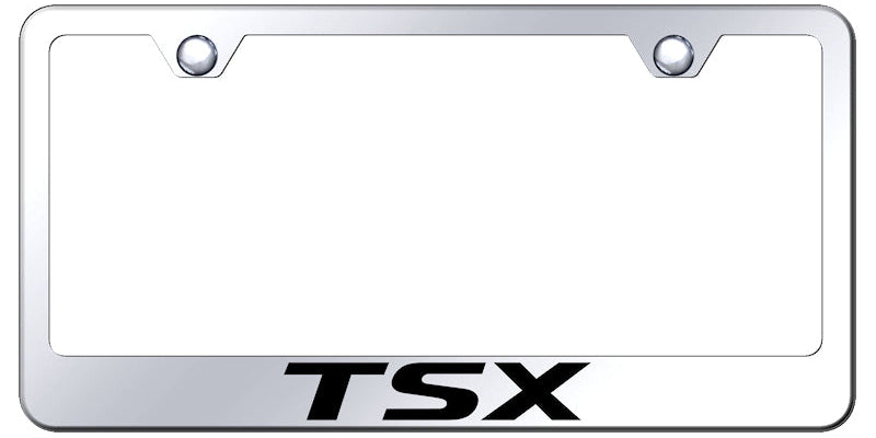 TSX Stainless Steel Frame - Laser Etched Mirrored