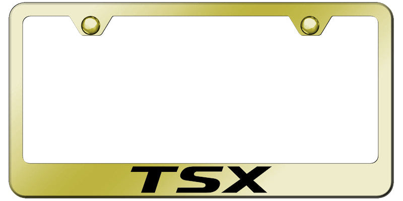 TSX Stainless Steel Frame - Laser Etched Gold