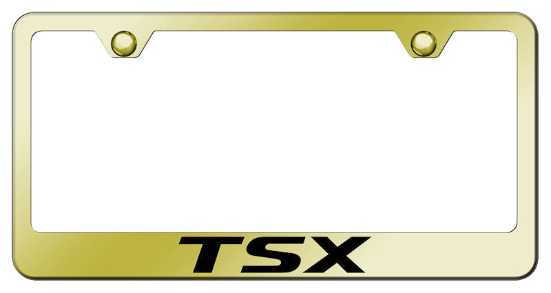 TSX Stainless Steel Frame - Laser Etched Gold