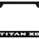 Titan XD Stainless Steel Frame - Laser Etched Black