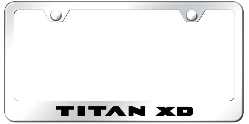 Titan XD Stainless Steel Frame - Laser Etched Mirrored