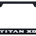 Titan XD Stainless Steel Frame - Laser Etched Rugged Black