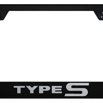 Type-S Stainless Steel Frame - Laser Etched Black
