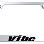 Vibe Stainless Steel Frame - Laser Etched Mirrored