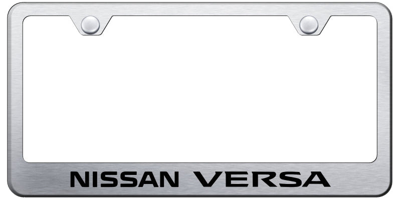 Versa Stainless Steel Frame - Laser Etched Brushed