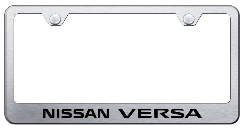 Versa Stainless Steel Frame - Laser Etched Brushed