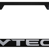 VTEC Stainless Steel Frame - Laser Etched Black