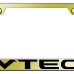 VTEC Stainless Steel Frame - Laser Etched Gold