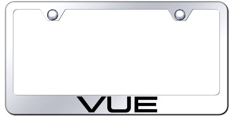 Vue Stainless Steel Frame - Laser Etched Mirrored